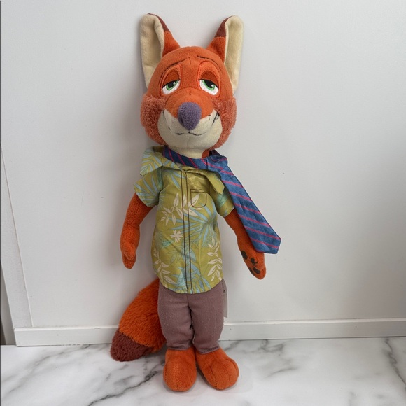 Disney Other - Disney Zootopia Nick Wilde Plush Orange Fox